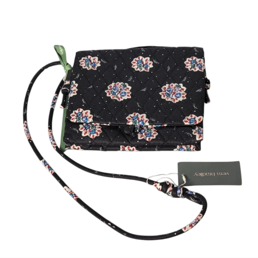 Vera Bradley Baird Hipster Bag in Feathery Bouquets